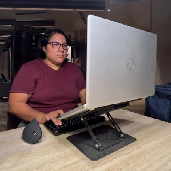 SOPORTE GIRATORIO 360 PARA LAPTOP