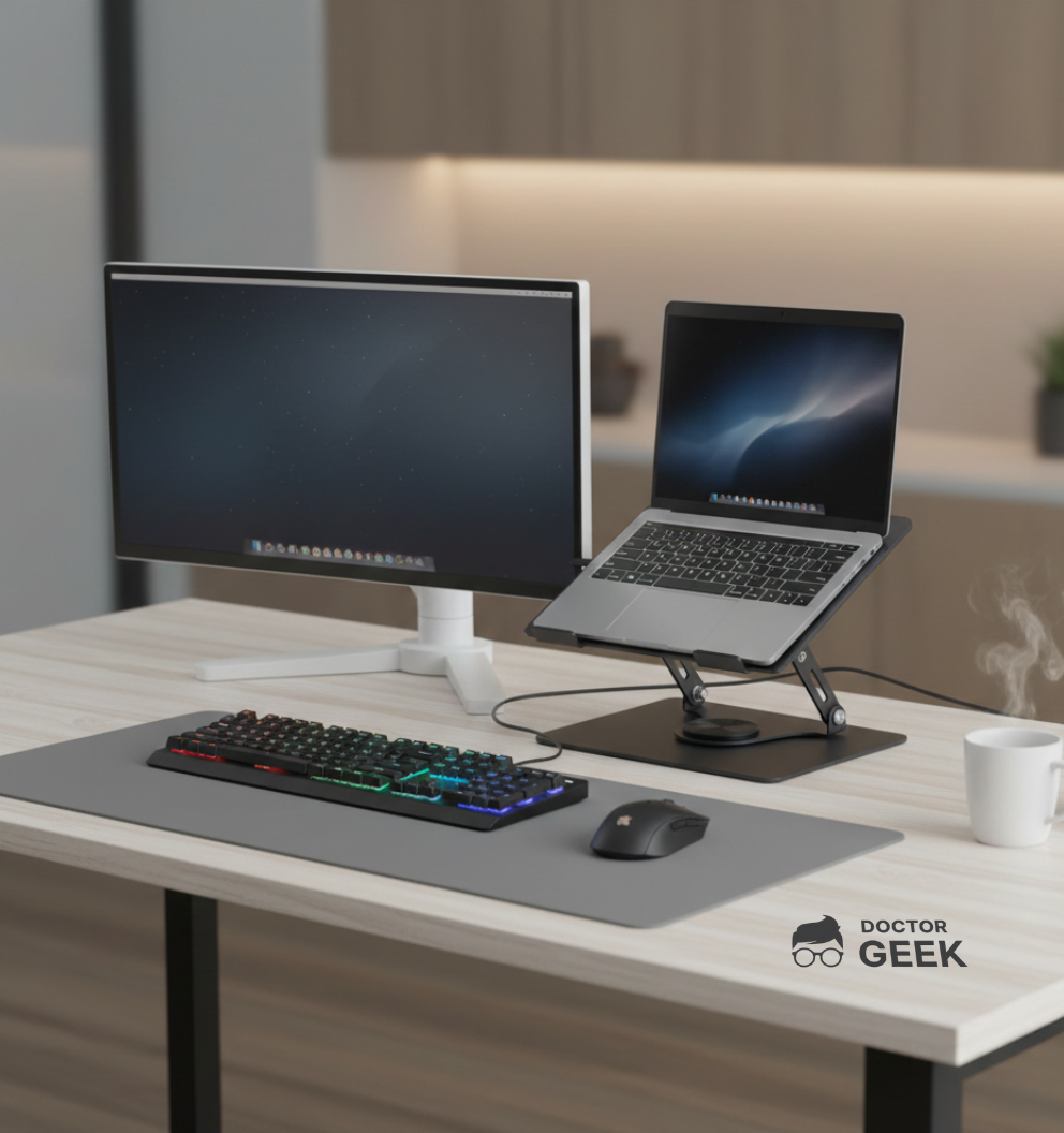 SOPORTE GIRATORIO 360 PARA LAPTOP